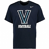 Villanova Wildcats Nike Legend Logo Performance WEM T-Shirt - Navy Blue,baseball caps,new era cap wholesale,wholesale hats